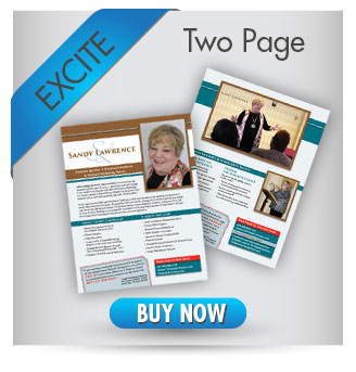 Public Speaker Promotion One Sheet